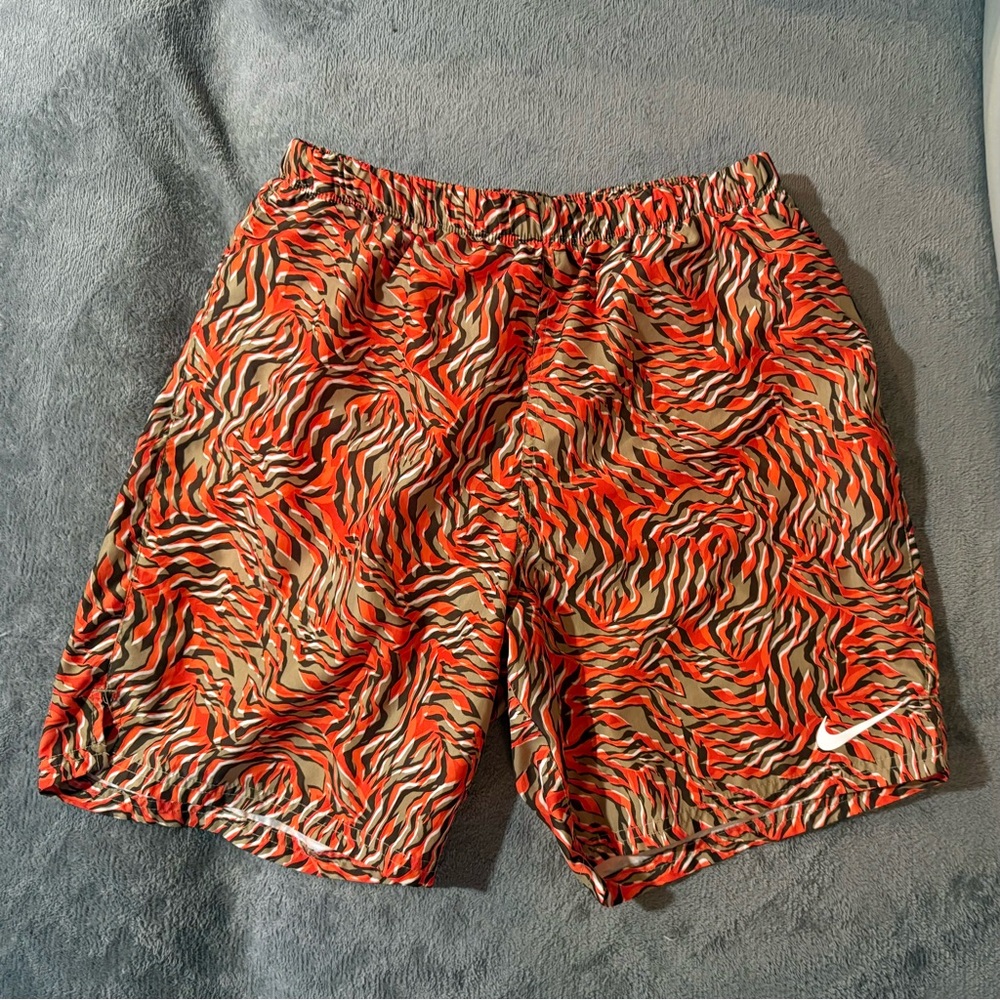 Nike Bright Orange Athletic Shorts